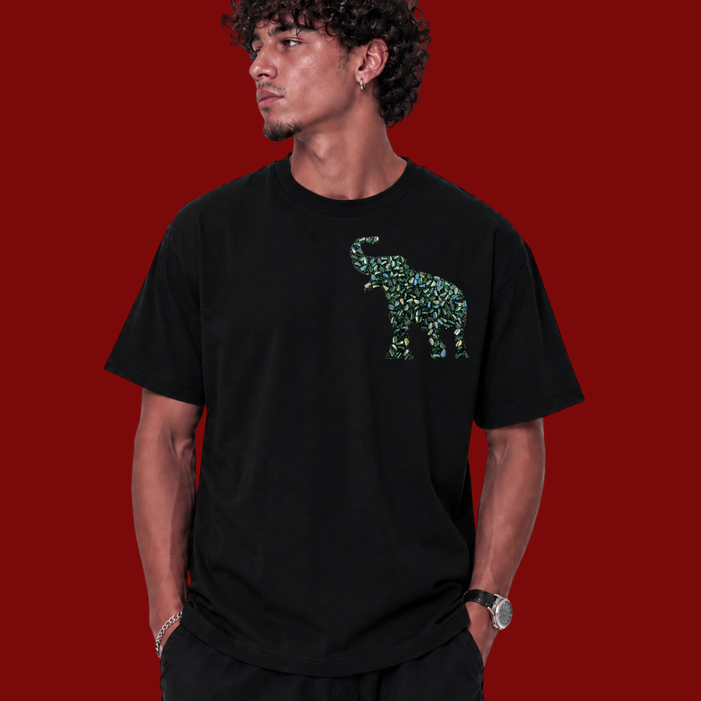 THE ROYAL ELEPHANT- CRYSTAL EDITION- EMERALD MAHARAJA