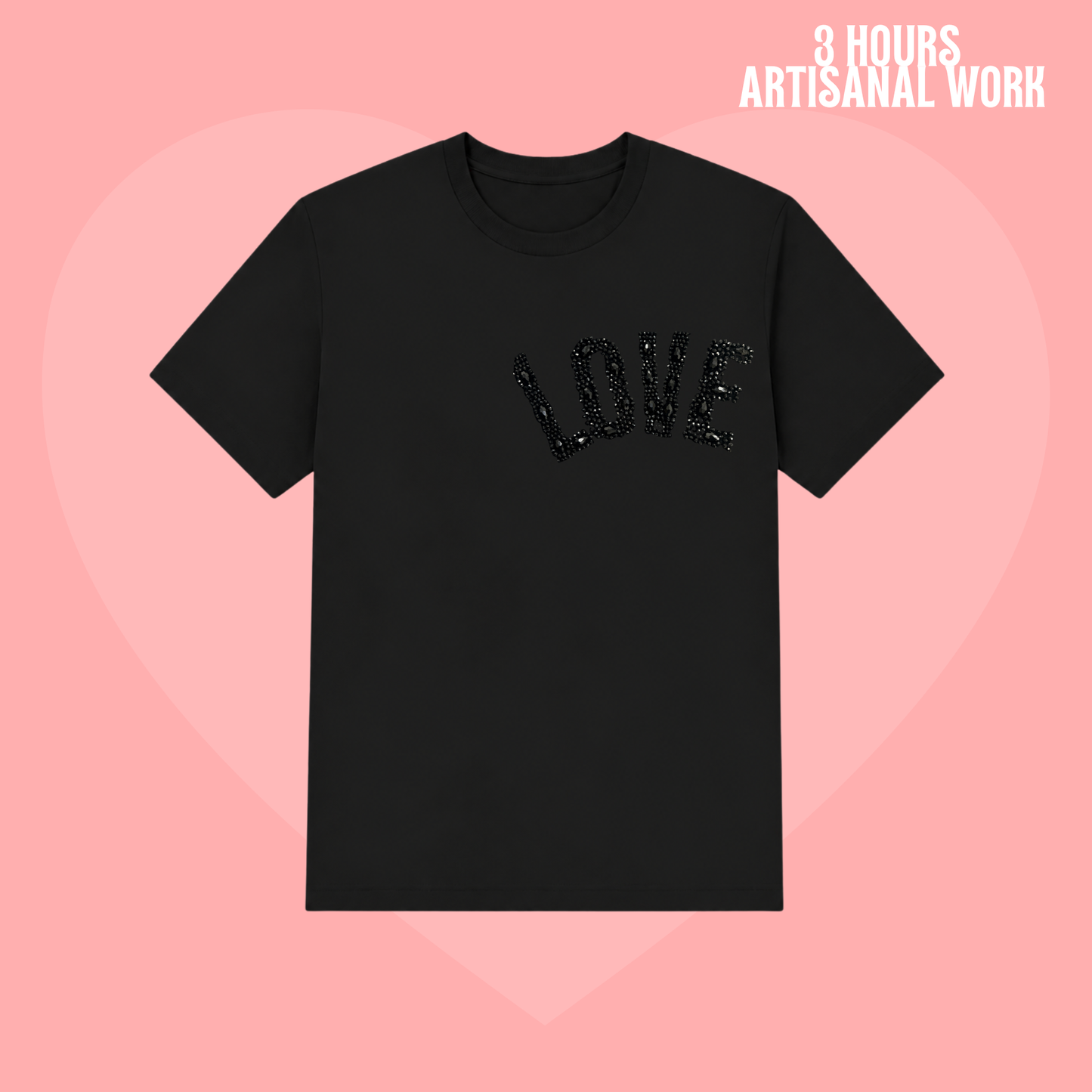 LOVE TSHIRT BLACK