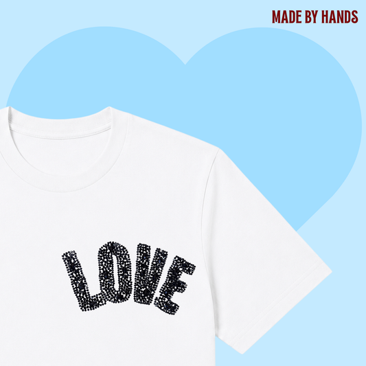 LOVE TSHIRT WHITE