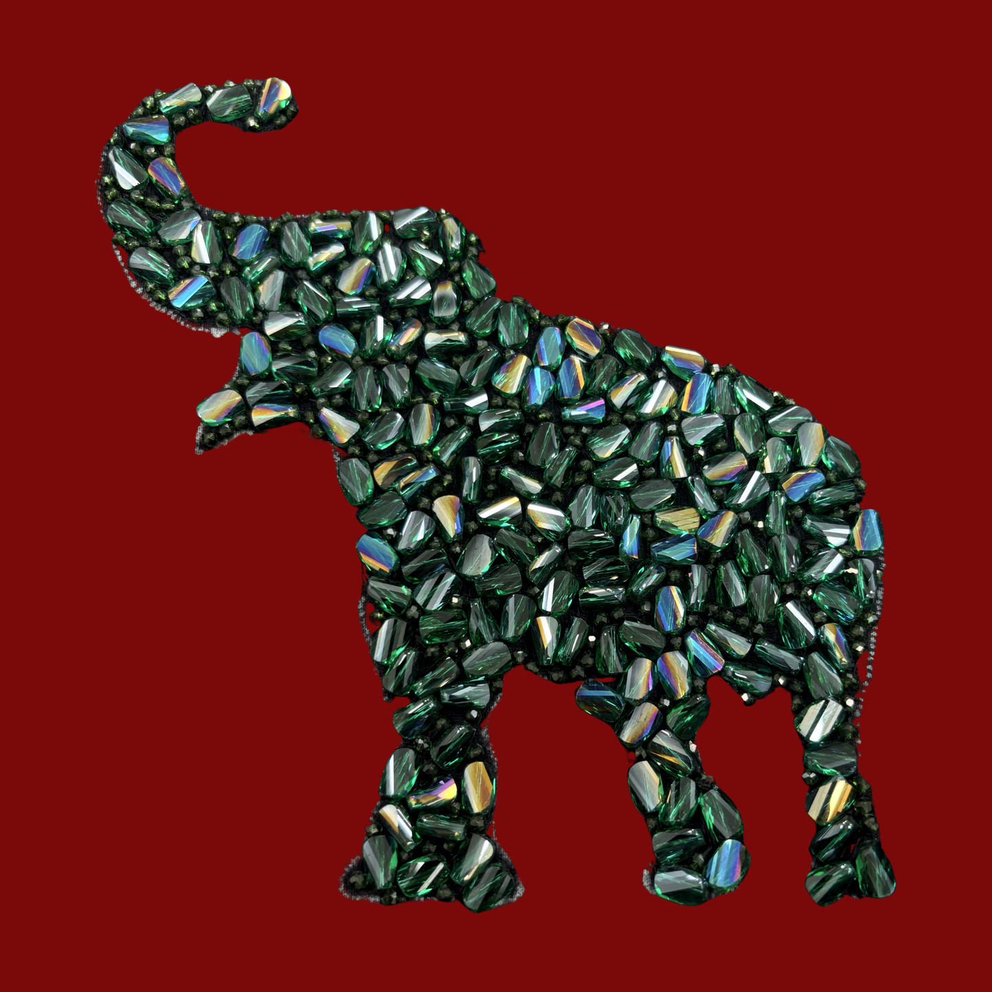 THE ROYAL ELEPHANT- CRYSTAL EDITION- EMERALD MAHARAJA