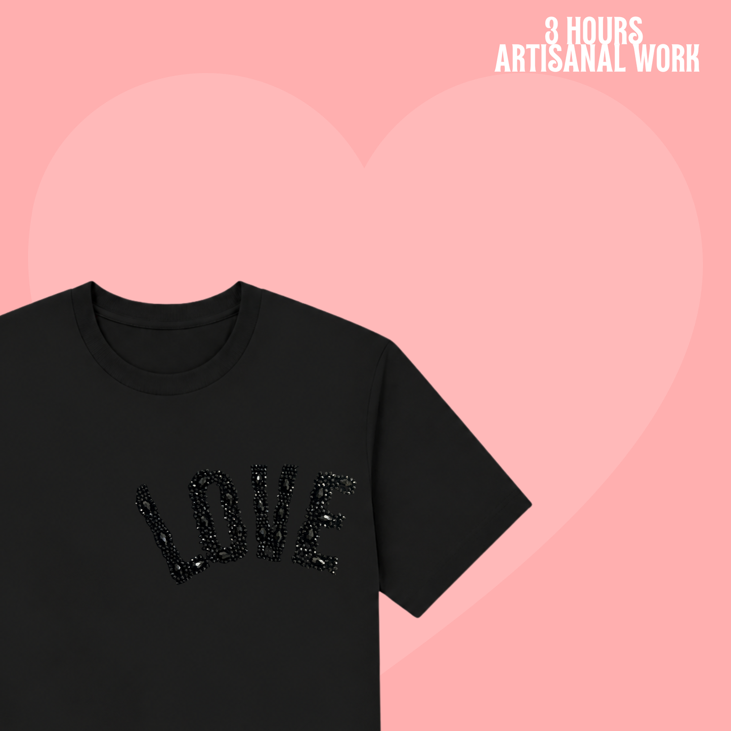 LOVE TSHIRT BLACK