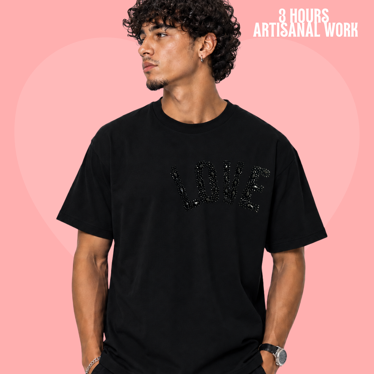 LOVE TSHIRT BLACK